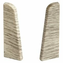 Am billigsten 🎁 BAUHAUS Egger Endkappe Esche Grau, 2 Stk., Passend Für: Egger Sockelleisten 17 X 60 Mm 🧨