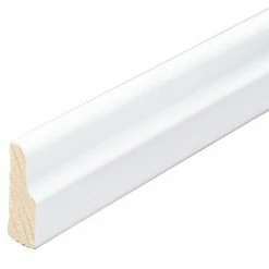 Top 10 🧨 BAUHAUS Profiles And More Sockelleiste 2,4 M X 0,7 Cm X 2,3 Cm, Kiefer, Weiß Lackiert ❤️