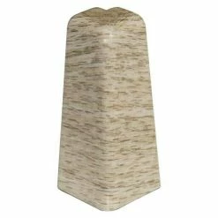 Budget 💯 BAUHAUS Egger Außenecke Eiche Mittel, 2 Stk., Passend Für: Egger Sockelleisten 17 X 60 Mm 💯