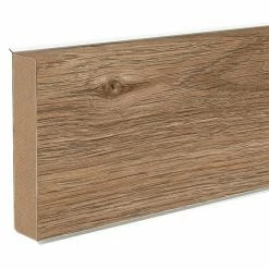 Bestes Angebot 👏 BAUHAUS Sockelleiste XL Careen 2,5 M X 18 Mm X 60 Mm, Gerade ✔️