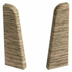 Bestes Angebot 🧨 BAUHAUS Egger Endkappe Eiche Graubraun, 2 Stk., Passend Für: Egger Sockelleisten 17 X 60 Mm ⌛
