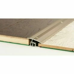 Angebote 😍 BAUHAUS LOGOCLIC Übergangsprofil 401 Edelstahl Matt, 0,9 M X 38 Mm, Montageart: Schrauben 🧨