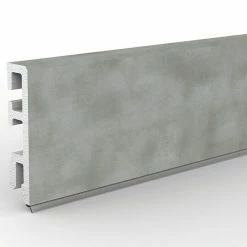 Neu ✔️ BAUHAUS Sockelleiste Cubica 60 Romano 2,5 M X 13 Mm X 60 Mm, Gerade 🛒