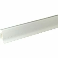 Blitzangebot 👍 BAUHAUS Kunststoffsockelleiste KU50 Weiß, 2,5 M X 22 Mm X 50 Mm 🎉