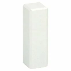 Coupon 👏 BAUHAUS Eckstäbchen 21 X 21 X 65 Mm, Weiß, 4 Stk. ✔️