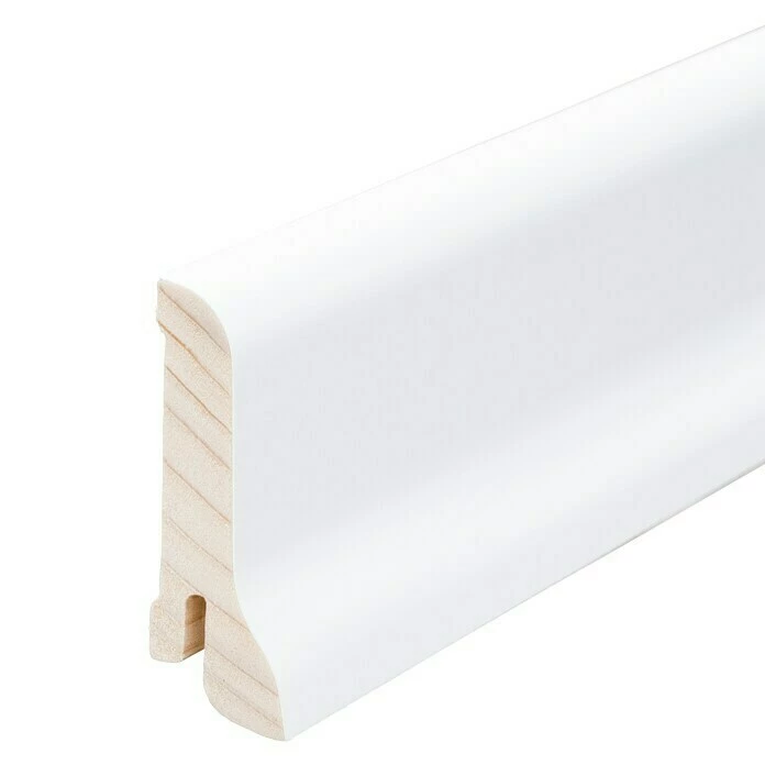Besorgen 🌟 BAUHAUS Sockelleiste Esche Weiß 2,4 M X 2,1 Cm X 6 Cm 🎁 1 Besorgen 🌟 BAUHAUS Sockelleiste Esche Weiß 2,4 M X 2,1 Cm X 6 Cm 🎁