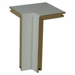 Schlussverkauf 🧨 BAUHAUS Profiles And More Innenecke Für Rohrabdeckleiste Weiß, 2 Stk. ❤️