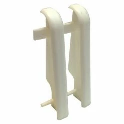 Schlussverkauf 🎁 BAUHAUS Profiles And More Übergangskappe FU60L Esche Weiß, 2 Stk. ⌛