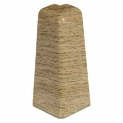 Angebote 🧨 BAUHAUS Egger Außenecke Eiche Natur, 2 Stk., Passend Für: Egger Sockelleisten 17 X 60 Mm 😉