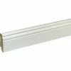 Aktion 👏 BAUHAUS Sockelleiste FU073L Weiß, 2,4 M X 19 Mm X 70 Mm, Lackiert ✔️