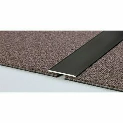 Am billigsten 👏 BAUHAUS LOGOCLIC Übergangsprofil 115 Schwarz, 0,9 M X 40 Mm X 2 Mm, Montageart: Kleben 🥰