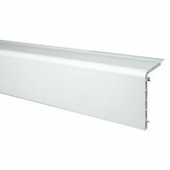 Bester Verkauf ✔️ BAUHAUS Marley Sockelleiste 2 M, Weiß ⭐