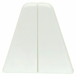 Bestes Angebot 🎁 BAUHAUS Profiles And More Endkappe FU147H Weiß, 2 Stk. 💯