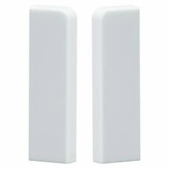 Schlussverkauf 🎉 BAUHAUS Endkappe Modern 58 Weiß, 2 Stk. 😍