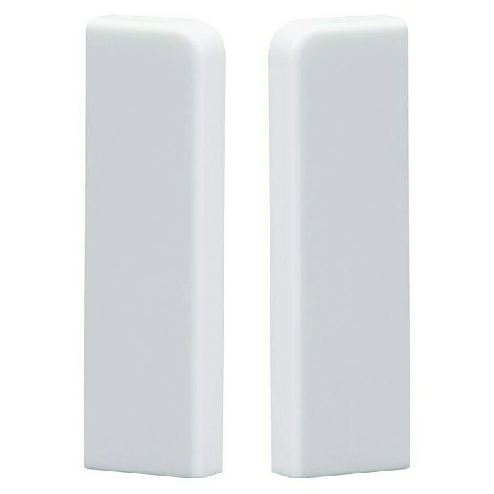 Schlussverkauf 🎉 BAUHAUS Endkappe Modern 58 Weiß, 2 Stk. 😍 1 Schlussverkauf 🎉 BAUHAUS Endkappe Modern 58 Weiß, 2 Stk. 😍