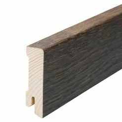 Bester Verkauf 🤩 BAUHAUS Sockelleiste Räuchereiche Braun 2,4 M X 1,6 Cm X 5,8 Cm 😍