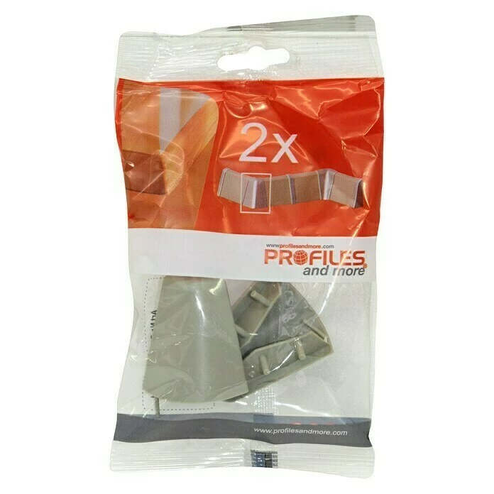 Aktion ❤️ BAUHAUS Profiles And More Außenecke FU147H Grau, 2 Stk. 🔥 2 Aktion ❤️ BAUHAUS Profiles And More Außenecke FU147H Grau, 2 Stk. 🔥 – Bild 2