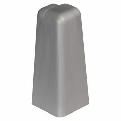 Bester Verkauf 😀 BAUHAUS Egger Außenecke Silber, 2 Stk., Passend Für: Egger Sockelleisten 17 X 60 Mm 🔥