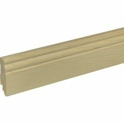 Coupon ✨ BAUHAUS Sockelleiste SF277 2,4 M X 1,9 Cm X 7 Cm, Fichte/Kiefer 😉