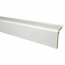 Angebote 😀 BAUHAUS Marley Sockelleiste 2 M, Esche Weiß 🔔