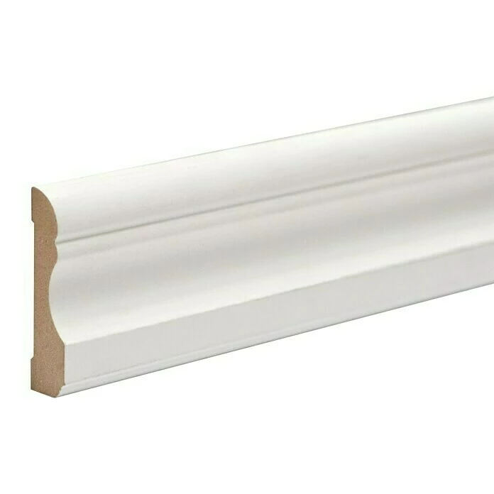 Besorgen 🔔 BAUHAUS Sockelleiste Weiß, 2,4 M X 69 Mm X 16 Mm, Lackiert ✨ 1 Besorgen 🔔 BAUHAUS Sockelleiste Weiß, 2,4 M X 69 Mm X 16 Mm, Lackiert ✨