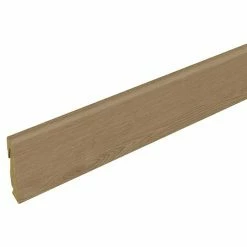 Auslauf 🧨 BAUHAUS Profiles And More Sockelleiste FU147H Eiche Mont Royal 2,4 M X 18,5 Mm X 38,5 Mm, Gerade 🔥