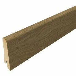 Budget 🎉 BAUHAUS Egger Sockelleiste Brook Eiche Honig 2,4 M X 17 Mm X 60 Mm, Gerade ⭐