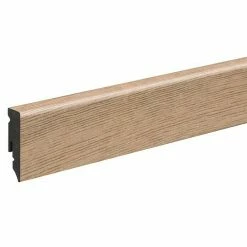 Budget 🔥 BAUHAUS Profiles And More Sockelleiste KU051L Traubeneiche Gehobelt 2,4 M X 15 Mm X 50 Mm, Gerade 🔥