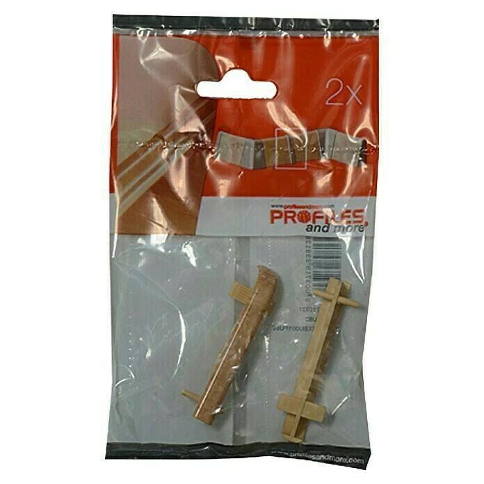 Billig 🎉 BAUHAUS Profiles And More Übergangskappe FU60L Buche, 2 Stk. 🎉 2 Billig 🎉 BAUHAUS Profiles And More Übergangskappe FU60L Buche, 2 Stk. 🎉 – Bild 2