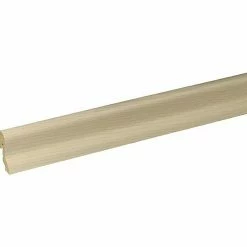 Bester Verkauf 🔔 BAUHAUS Profiles And More Furnierleiste SU18L Esche Perlweiß 2,5 M X 18,5 Mm X 38,5 Mm, Geschwungen 🧨