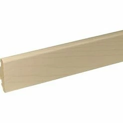 Schlussverkauf 💯 BAUHAUS Profiles And More Furnierleiste SU60L Esche Perlweiß 2,5 M X 19 Mm X 58 Mm, Gerade ⭐