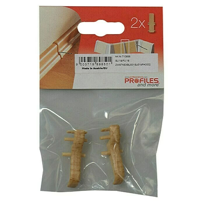 Coupon ⌛ BAUHAUS Profiles And More Übergangskappe SU18/FU18 Buche Gedämpft, 2 Stk. ✨ 2 Coupon ⌛ BAUHAUS Profiles And More Übergangskappe SU18/FU18 Buche Gedämpft, 2 Stk. ✨ – Bild 2