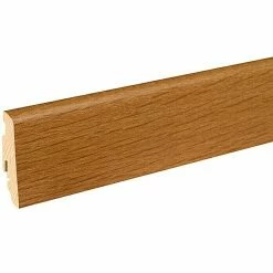 Angebote ✔️ BAUHAUS Profiles And More Furnierleiste SU60L Bernstein Eiche Geölt 2,5 M X 19 Mm X 58 Mm, Gerade 🎉