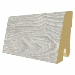 Blitzangebot 😉 BAUHAUS Egger Sockelleiste Elva Eiche Grau 2,4 M X 17 Mm X 60 Mm, Gerade ❤️