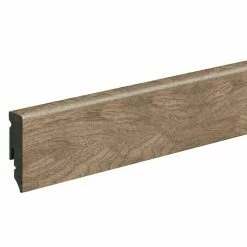 Großhandel ⭐ BAUHAUS Profiles And More Sockelleiste KU51L Vulcano Eiche 2,4 M X 15 Mm X 50 Mm, Gerade 🥰
