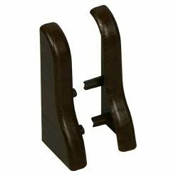 Am billigsten 🔔 BAUHAUS Profiles And More Endkappe SU18/FU18 Achateiche, 2 Stk. 🛒