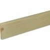 Rabatt 🛒 BAUHAUS Sockelleiste SF260 2,4 M X 1 Cm X 7 Cm, Fichte/Kiefer Astig 🛒