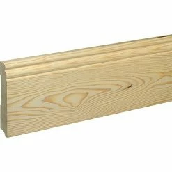 Billig 🎁 BAUHAUS Sockelleiste SF286 2,4 M X 1,9 Cm X 11,5 Cm, Fichte/Kiefer 🎁