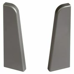 Angebote ❤️ BAUHAUS Egger Endkappe Silber, 2 Stk., Passend Für: Egger Sockelleisten 17 X 60 Mm 🎁