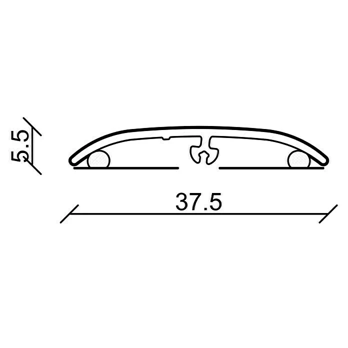 Aktion ✔️ BAUHAUS Profiles And More Übergangsprofil DF6 Korfu 0,9 M X 37,5 Mm X 5,5 Mm, Kleben 🥰 2 Aktion ✔️ BAUHAUS Profiles And More Übergangsprofil DF6 Korfu 0,9 M X 37,5 Mm X 5,5 Mm, Kleben 🥰 – Bild 2