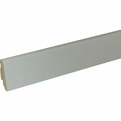 Rabatt ❤️ BAUHAUS Sockelleiste FU60L Weiß 2,4 M X 19 Mm X 58 Mm, Gerade 🎉