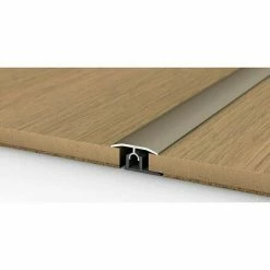 Bestpreis 🤩 BAUHAUS LOGOCLIC Übergangsprofil 303 Edelstahl Matt, 0,9 M X 34 Mm, Montageart: Stecken 🔔