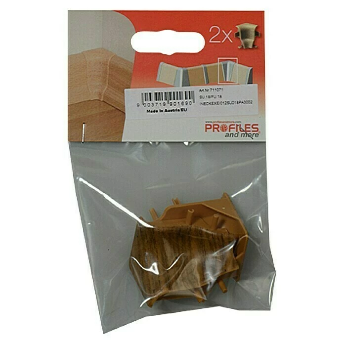 Brandneu 🥰 BAUHAUS Profiles And More Innenecke SU18/FU18 Eiche Dunkelbraun, 2 Stk. 🌟 2 Brandneu 🥰 BAUHAUS Profiles And More Innenecke SU18/FU18 Eiche Dunkelbraun, 2 Stk. 🌟 – Bild 2