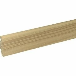 Billig ✔️ BAUHAUS Profiles And More Furnierleiste SU60L Esche Weiß 2,5 M X 19 Mm X 58 Mm, Gerade 🎁