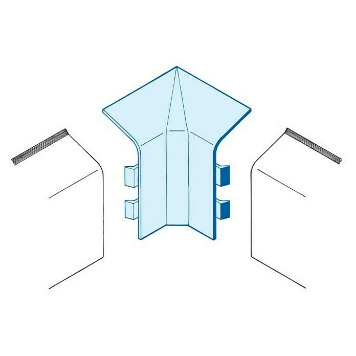 Auslauf 🛒 BAUHAUS Marley Innenecke 2 Stk., Buche 💯 4 Auslauf 🛒 BAUHAUS Marley Innenecke 2 Stk., Buche 💯 – Bild 4