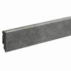 Budget 😀 BAUHAUS Profiles And More Sockelleiste KU051L Nimbus Dark 2,4 M X 15 Mm X 50 Mm, Gerade 😍