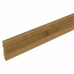 Besorgen 😍 BAUHAUS Profiles And More Sockelleiste FU147H Eiche Escara 2,4 M X 18,5 Mm X 38,5 Mm, Gerade 🥰