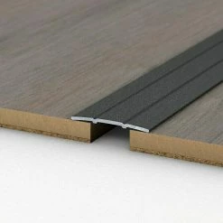 Top 10 ⌛ BAUHAUS LOGOCLIC Übergangsprofil 132 Anthrazit Metallic, 1 M X 38 Mm X 2,5 Mm, Montageart: Kleben 👍