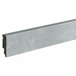 Am billigsten ⭐ BAUHAUS Profiles And More Sockelleiste KU51L Elba 2,4 M X 15 Mm X 50 Mm, Gerade 🤩