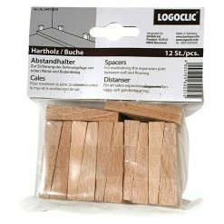 Rabatt 🛒 BAUHAUS LOGOCLIC Holzkeile 12 Stk., Buche 🤩
